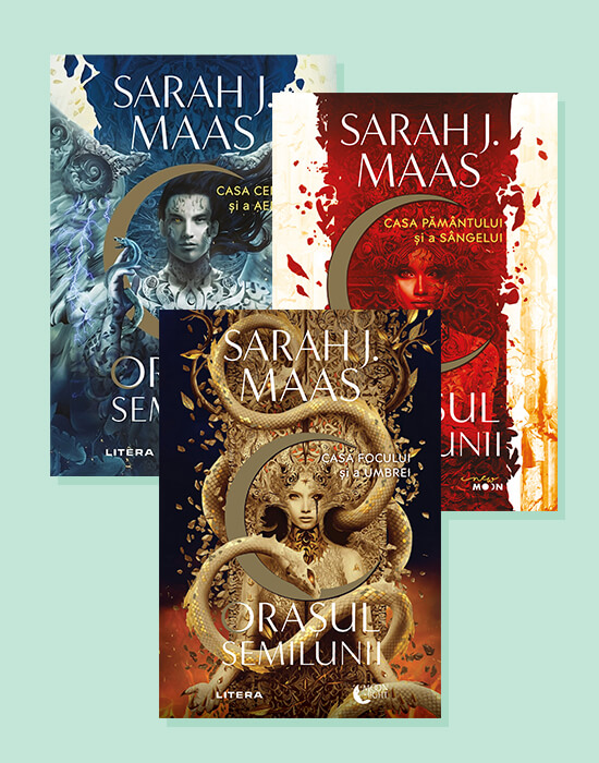 Carte Pachet Trilogia Orasul semilunii editura Litera