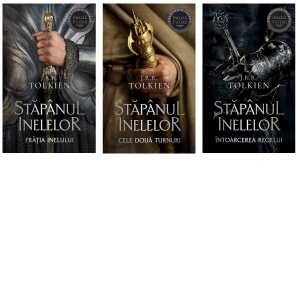 Carte Pachet Trilogia Stapanul Inelelor (editie 2023): 1. Fratia Inelului; 2. Cele doua turnuri; 3. Intoarcerea Regelui Autor J. R. R. Tolkien