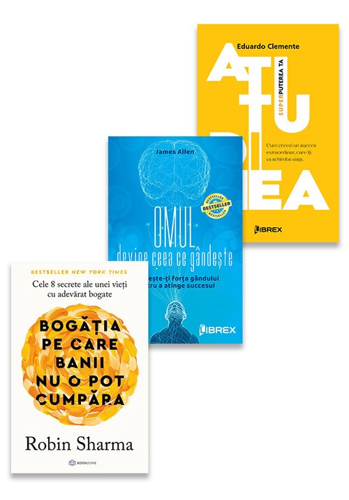 Carte Pachet Winner Mindset. Set 3 carti editura Librex Publishing