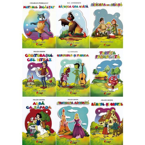 Carte Pachet carti de colorat literatura universala