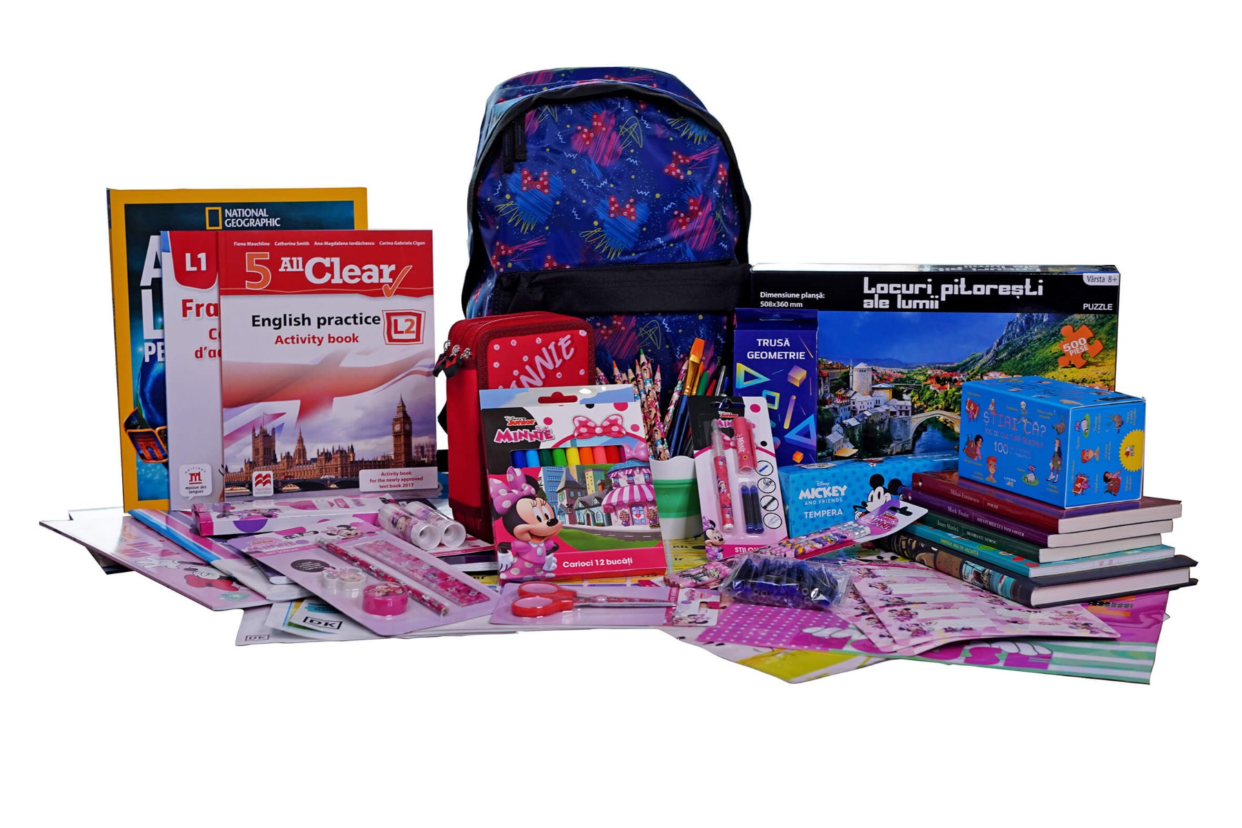 Carte Pachet clasa a V-a fete editura Litera