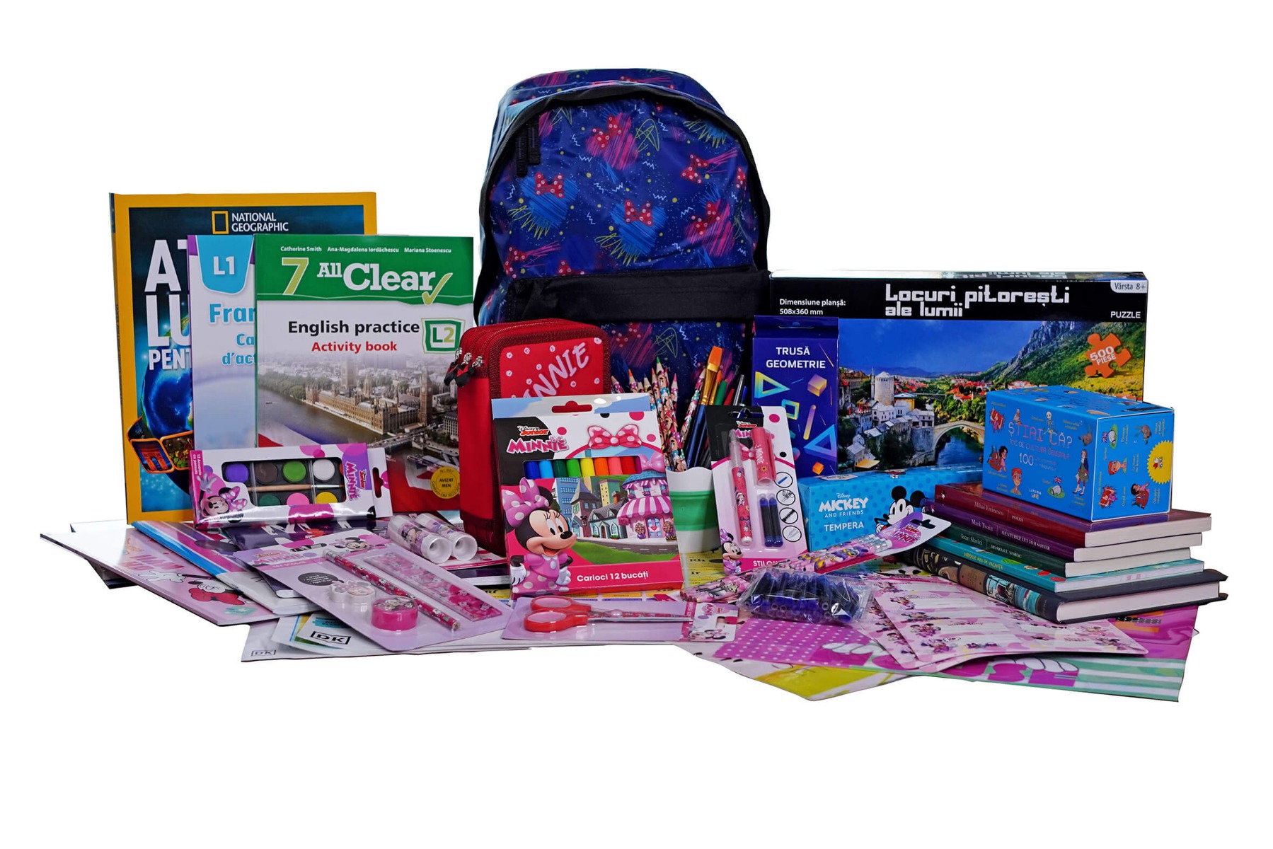 Carte Pachet clasa a VII-a fete editura Litera