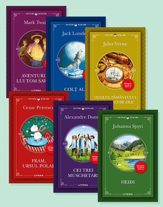 Carte Pachet de Lecturi scolare (6 volume) editura Litera