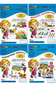Carte Pachet educational 4 carti - Grupa mijlocie - Cristina Beldianu