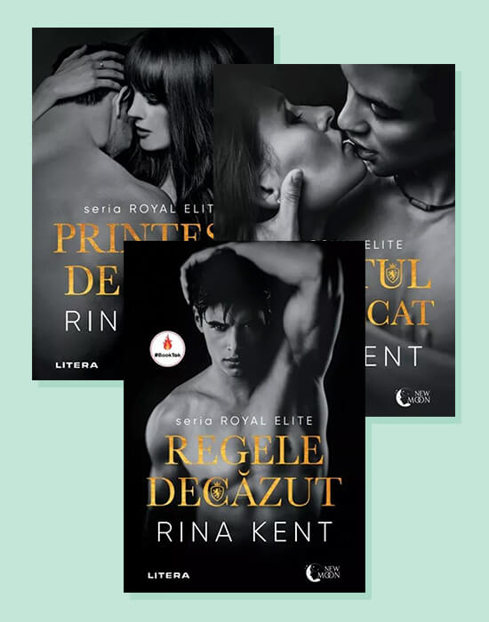 Carte Pachet serie Royal Elite - Rina Kent (3 volume) editura Litera