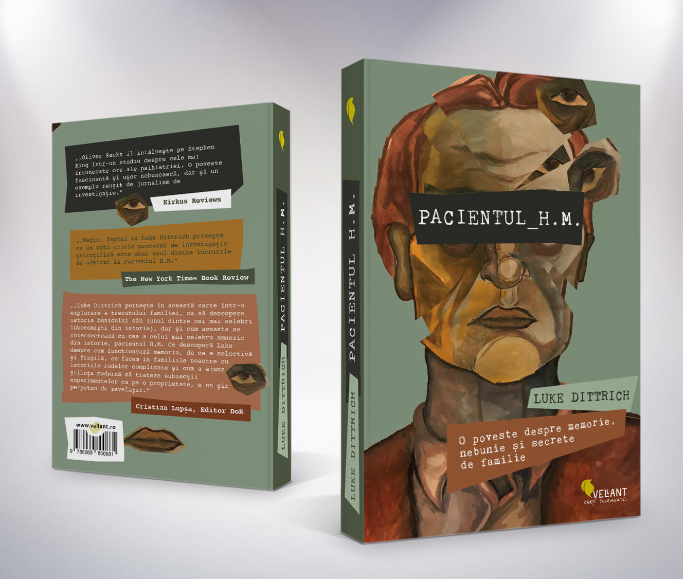 Carte Pacientul H.M. autor Luke Dittrich editura Vellant