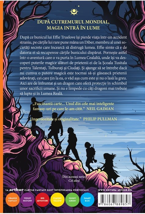 Carte Pajistea Dragonului autor Scarlett Thomas editura Arthur