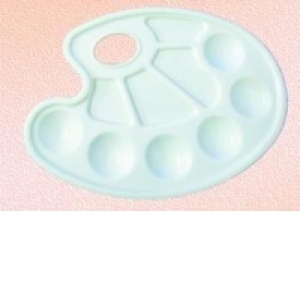 Carte Paleta culori plastic 10 compartimente
