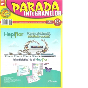 Carte Parada integramelor. Nr. 107/2022