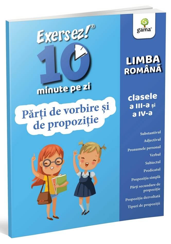Carte Partile de vorbire si de propozitie   editura Gama