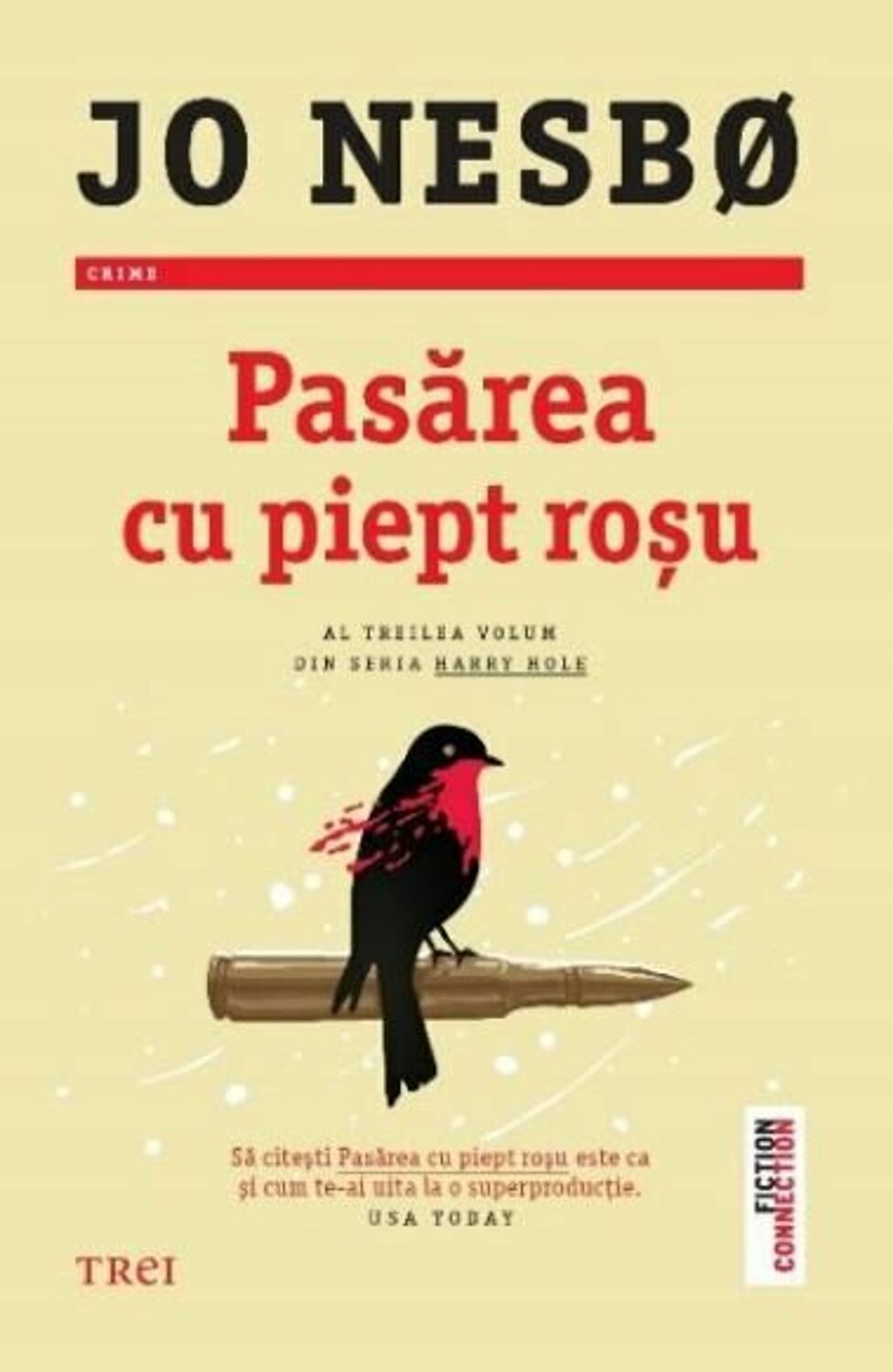Carte Pasarea cu piept rosu autor Jo Nesbo editura Trei