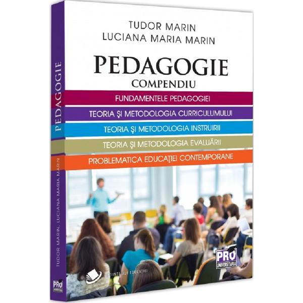 Carte Pedagogie. Compendiu - Tudor Marin