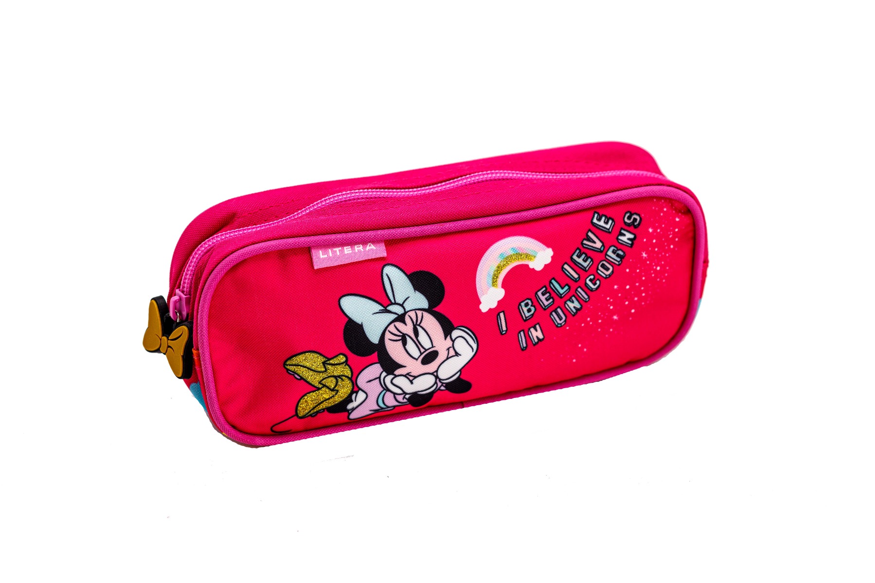 Carte Penar rectangular 1 fermoar 20x8x5 cm Minnie editura Litera