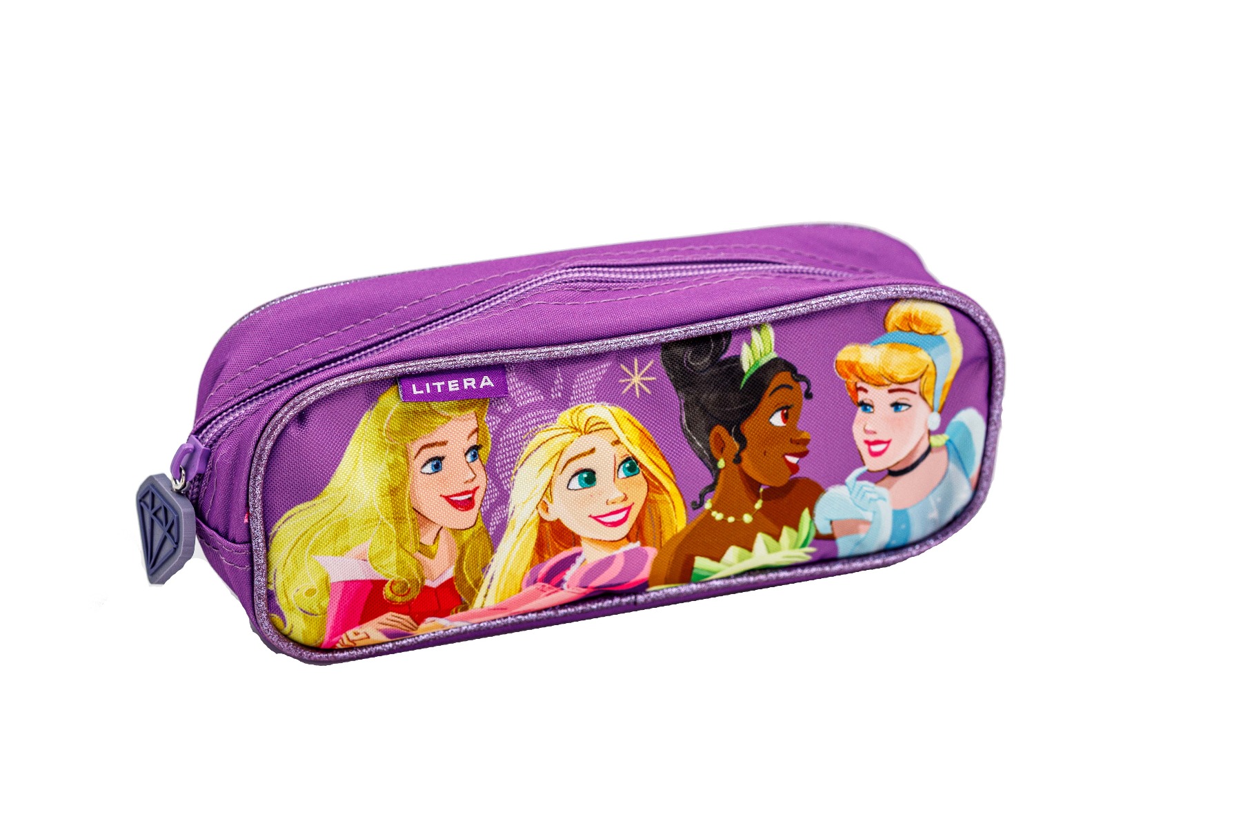 Carte Penar rectangular 1 fermoar 20x8x5 cm Princess editura Litera