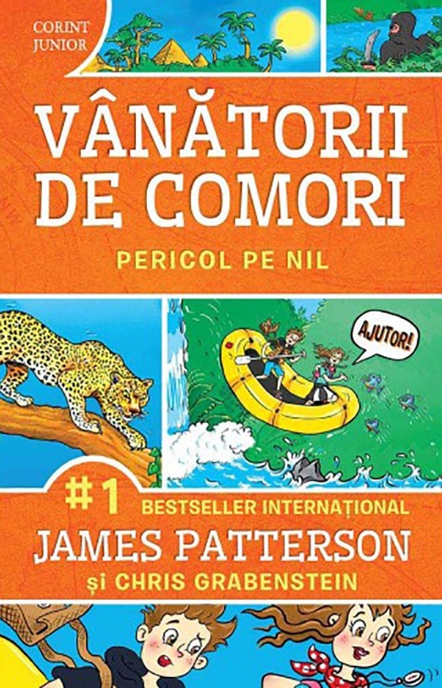 Carte Pericol pe Nil autor James Patterson editura Corint