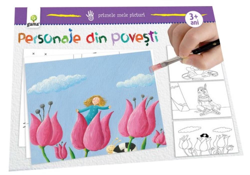 Carte Personaje din poveşti editura Gama