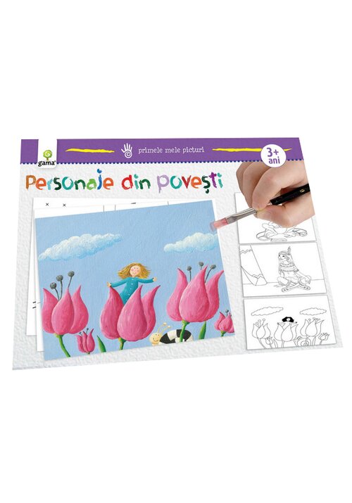 Carte Personaje din poveşti editura Gama