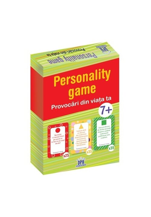 Carte Personality game editura Didactica Publishing House