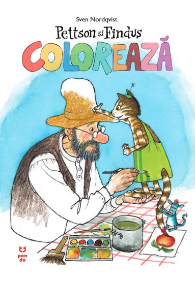 Carte Pettson și Findus Coloreaza editura Trei