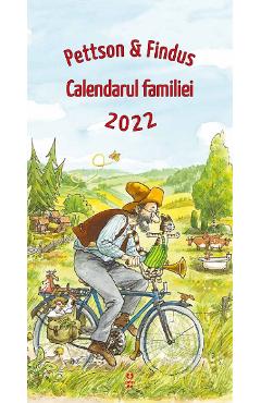 Carte Pettson si Findus. Calendarul familiei 2022 - Sven Nordqvist editura Sven Nordqvist