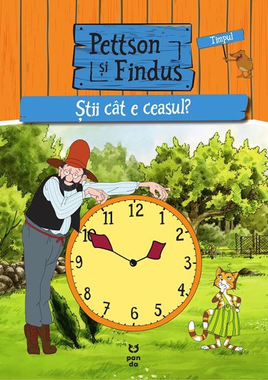 Carte Pettson si Findus. Stii cat e ceasul? editura Trei