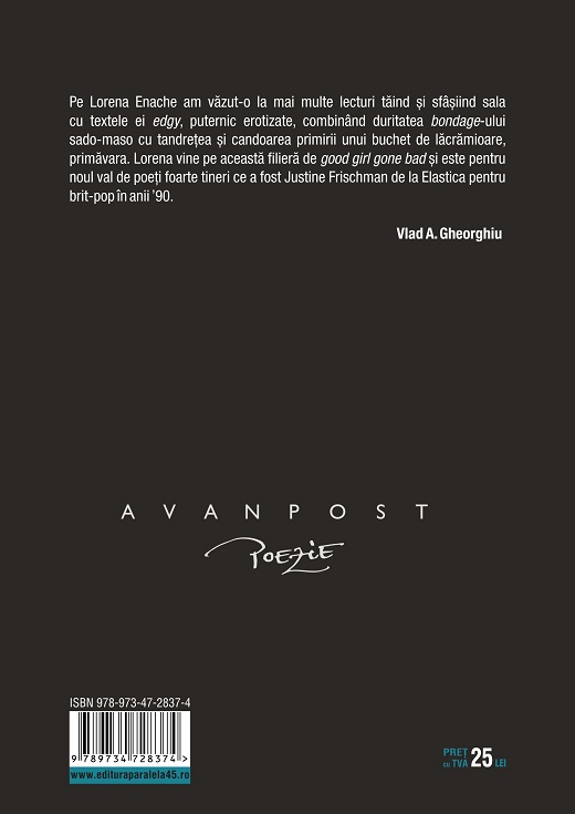 Carte Ph 2.1 autor Lorena Enache editura Paralela 45