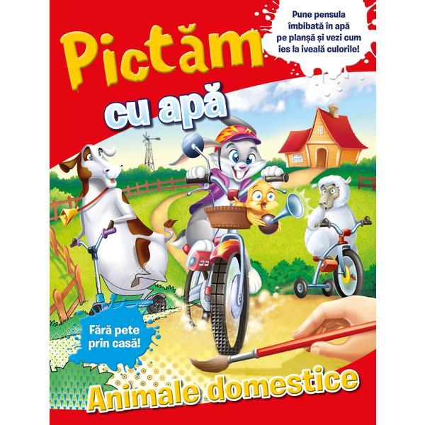 Carte Pictam cu apa: Animale domestice