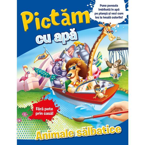 Carte Pictam cu apa: Animale salbatice
