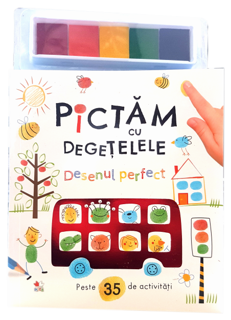 Carte Pictăm cu degețelele. Desenul perfect editura Litera