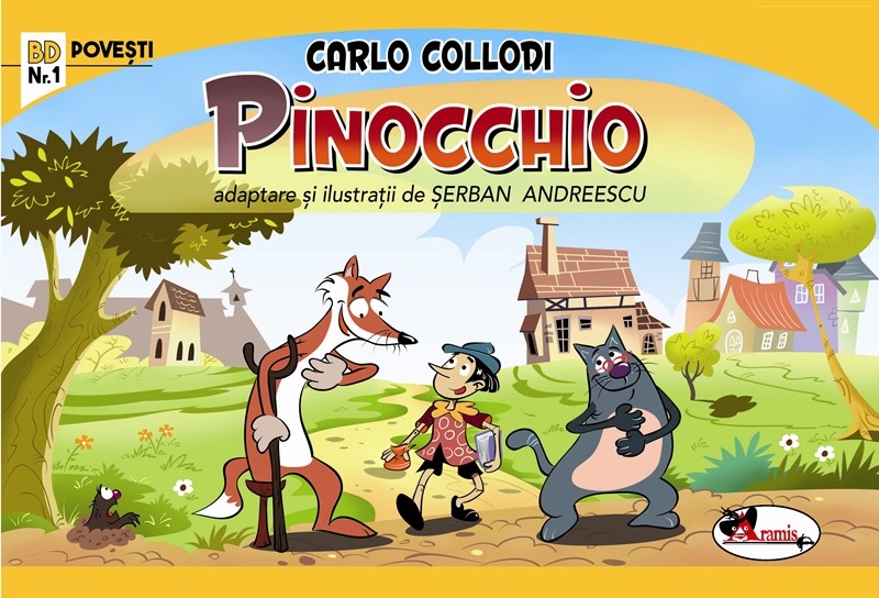 Carte Pinocchio autor Carlo Collodi editura Aramis