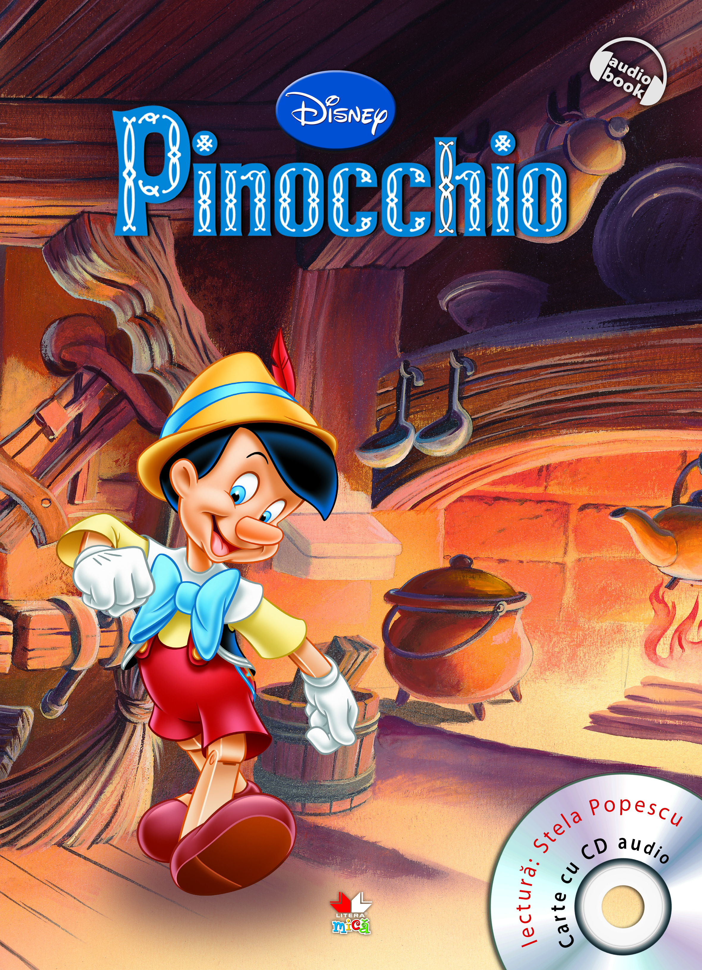 Carte Pinocchio (Carte + CD audio) editura Litera