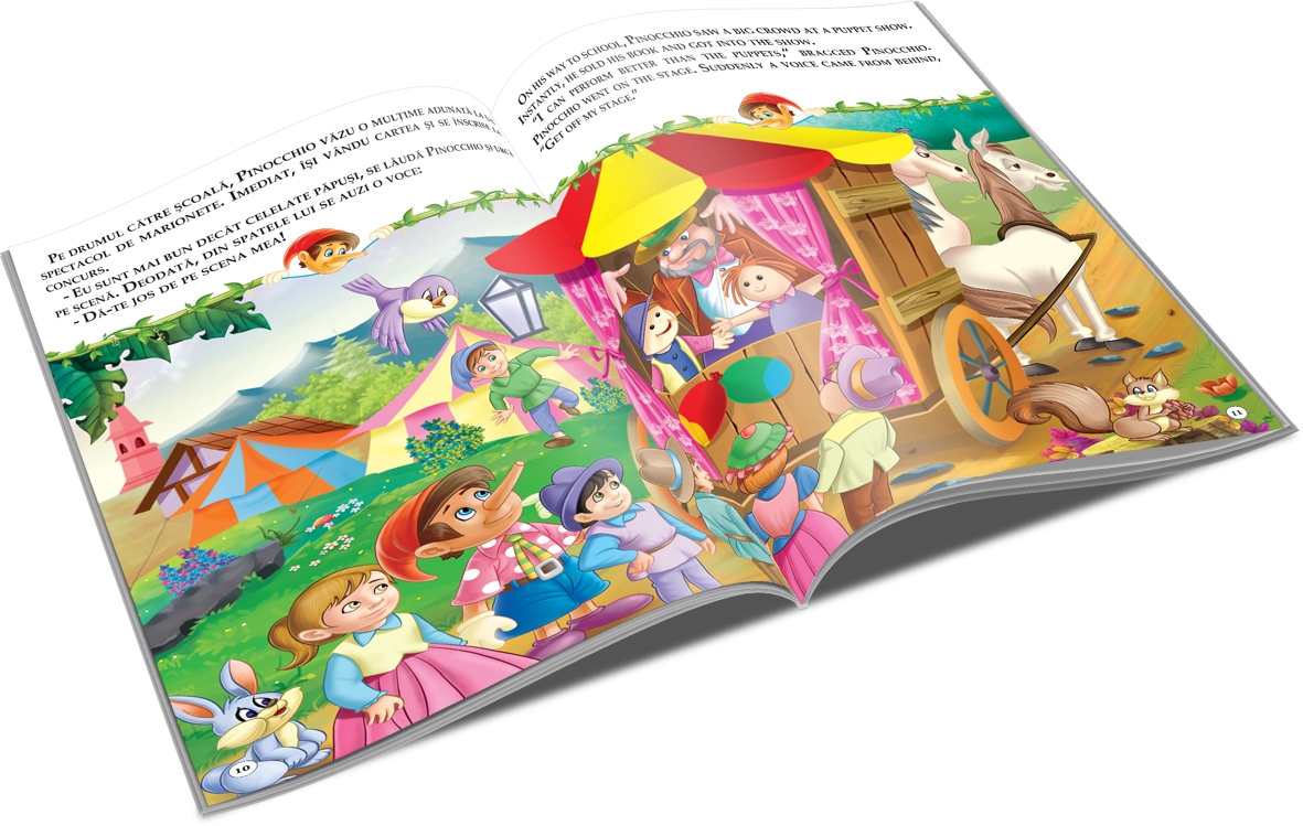 Carte Pinocchio - Povesti Bilingve   editura Unicart