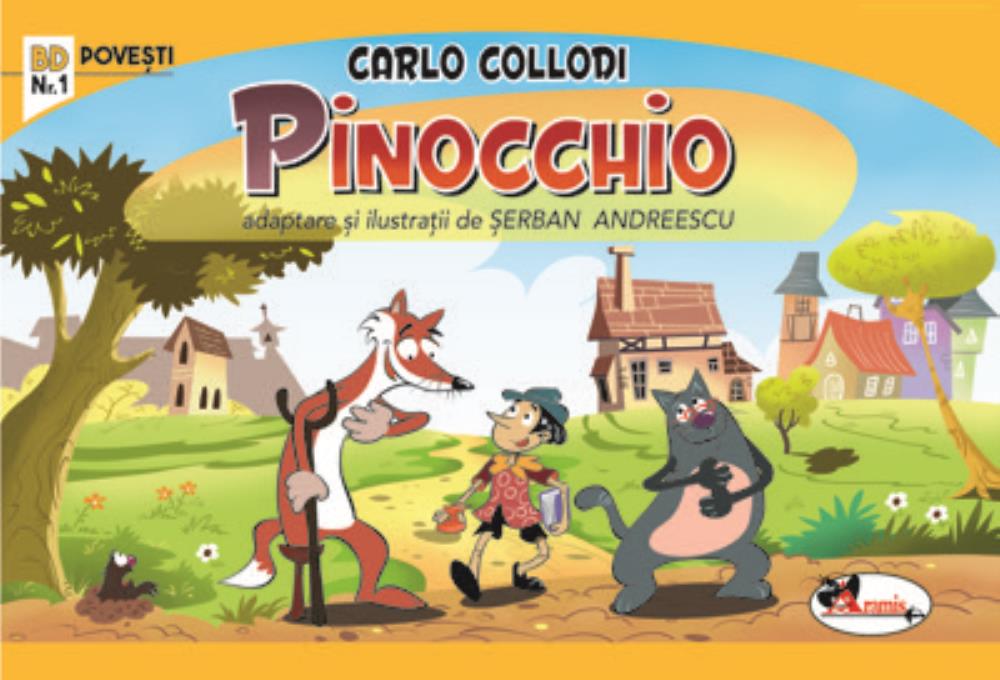 Carte Pinocchio - benzi desenate editura Aramis