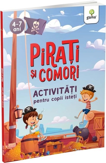 Carte Pirati si comori editura Gama