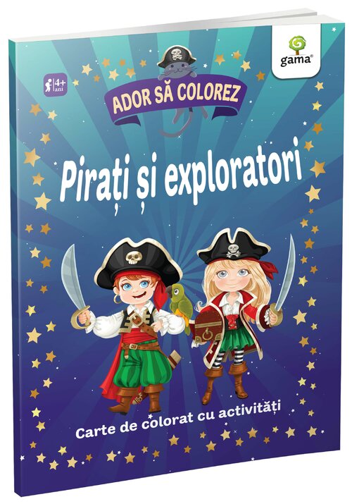 Carte Pirati si exploratori editura Gama