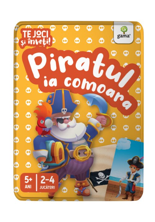 Carte Piratul ia comoara editura Gama