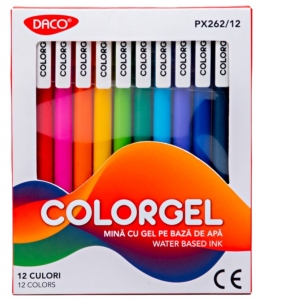 Carte Pix Gel Color Set 12 PX262/12 Daco