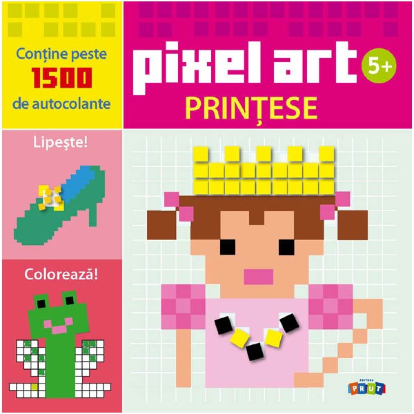 Carte Pixel Art. Printese   editura Prut