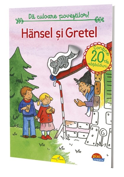Carte Pixi Creativ. Hansel si Gretel   editura Galaxia Copiilor