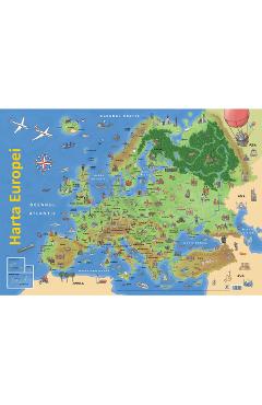 Carte Plansa: Harta Europei editura Autor Anonim