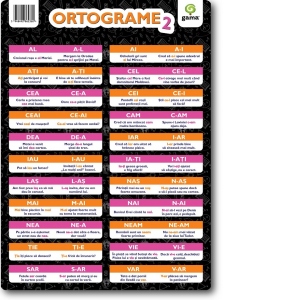 Carte Plansa Ortograme 2 (format A4)