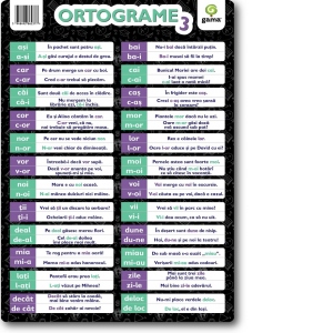 Carte Plansa Ortograme 3 (format A4)