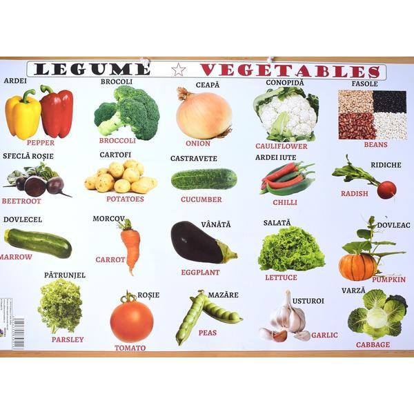 Carte Plansa legume