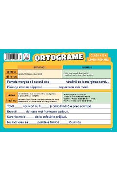 Carte Plansa ortograme - Clasa 2 editura -