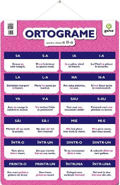 Carte Plansa. Ortograme - Clasa 2 editura -
