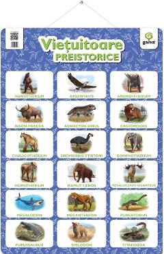 Carte Plansa. Vietuitoare preistorice editura -