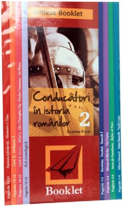 Carte Pliant Sinteze Conducatori. Volumul II autor Cristina Pavel editura Booklet