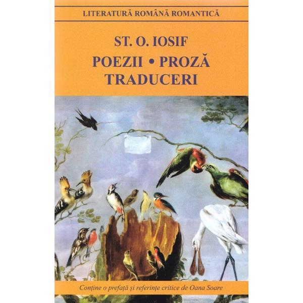 Carte Poezii. Proza. Traduceri - St.o. Iosif
