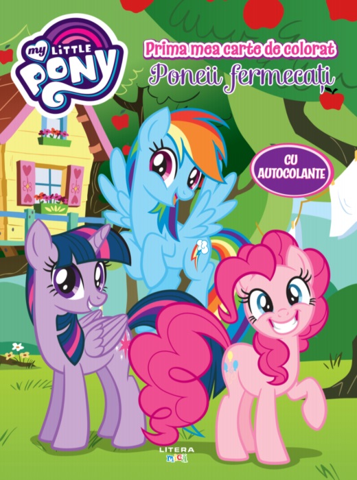 Carte Poneii fermecati   editura Litera