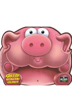 Carte Porcul. Abtibilduri colorate editura -